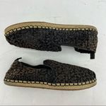 Toms (8.5) Womens Brown Jacquard Floral Lace Espadrille Slip On Flats Photo 1
