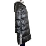 French Connection Black Hooded Puffer Down Jacket Size XS NWT Photo 48