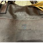 Weimeibaige Dark Brown Vegan Leather Purse Shoulder Handbag Photo 1