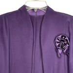 Designer Purple 3‎ Piece Skirt Set Size XL Photo 11