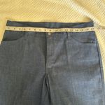 None Vintage selvage denim jeans size 8 high rise wide straight leg crisp denim new Photo 6