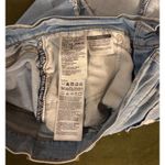 Levi's High Rise Shorts Women 27 Blue Light Wash Denim Distressed Frayed Photo 4