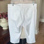 CHAPS  White Jean Capris Photo 3