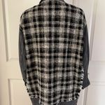 ZARA Denim Tweed Button-Front Jacket Photo 11