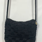 The Sak Women's Crochet Mini Crossbody Bag Black Size 8x7 Photo 0