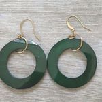 3 Piece Green Beaded Statement Necklace and Earring Set Photo 5