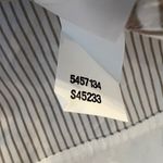 Ann Mashburn  Crisp 100% Cotton Mandarin Band Collar Button Tunic Shirt Size S Photo 9