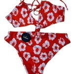 Lulus On The yacht knot floral One-piece Swimsuit medium Photo 1