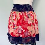 Urban Outfitters UO Ecote red Purple Floral Skirt Photo 6