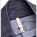 Lululemon 2012 WUNDER UNDER Crop * Denim Deep Indigo White Cropped Pants 6 Photo 4