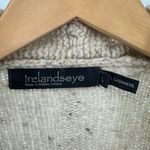 IrelandsEye Wool Cashmere Cream Multi Cardigan Button Sweater sz Large Ireland Photo 10