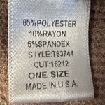 Oddy Anthropologie Tye Dye Shift Top Brown One Size Size L Photo 8