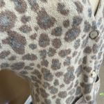 UGG  Tomara Animal Print Oversized Wool Blend Cardigan Sweater Sz S $198 Photo 4