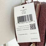 Kate Spade Love Shack Glitter Heart Crossbody Bag Purse Deep Nova Dark Red Love Photo 2