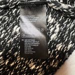 Divided Open Front Long Line Knit Cardigan Size Medium Cozy Outdoors Casual Black Photo 4