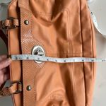 Coach Vintage  Coral Pink Salmon Leather Handbag Purse Photo 10