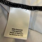 Coral Bay  Golf Womens Watercolor Striped Cap Sleeve Shirt Black Size XL Photo 4