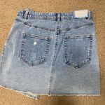 Tinseltown New!  Denim Asymmetrical Button Front Skirt Size XL Photo 7