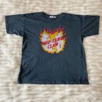 Free People Black White Red Wu-Tang Clan Retro Oversized T-Shirt Sz S Photo 64