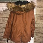 Forever 21 brown winter jacket size small thick winter jacket fur lined … Photo 10