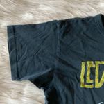 Free People  Black Yellow White Led Zeppelin Fall of Icarus Oversized T-Shirt Photo 47