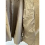 Abercrombie & Fitch Wool blend oversized boxy light brown tan coat sz Medium Photo 4