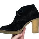 J.Crew “MacAlister” Women’s Size 9 Black Suede High Heel Ankle Booties Photo 10