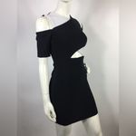 Ygal Azrouel Cutout Bodycon Dress Black White Size 0 Photo 5