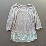 Faith and joy  Layered Chiffon Sweater Photo 0