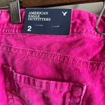 American Eagle NWT  Vibrant Pink Jeans size 2 corduroy Photo 10