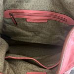 Isaac Mizrahi  Live  Coral Peach Leather‎ Large Purse Photo 11