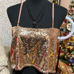 Hot & Delicious  Sequin Top - Size M Photo 0