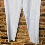 DKNY  Gray Flat Front Cropped Ankle Chino Dress Pants Women's Size 6 Photo 3