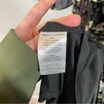 Hutch Anthropologie  Velvet Floral Mini‎ Dress size xl black and green whimsical Photo 4