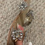 ShoeDazzle Haleigh Embellished Slide Sandal Bling Photo 5