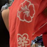 Playboy Coral Cropped Hoodie Photo 2