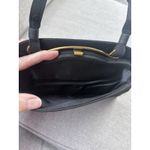 Vintage Garay Black Evening Bag Purse Gold Photo 5