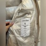 Calvin Klein  Cream Winter Heavyweight Hooded Puffer Jacket Women’s Size L NWOT Photo 8