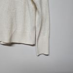 360 Cashmere  Womens Raelynn Ivory 100% Cashmere Turtleneck Sweater Sz S Soft Photo 2