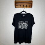 Black Graphic T Shirt Womens Large L "Wrangler Butts Drive Me Nuts" Photo 1