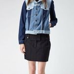 Proenza Schouler B59 Proenza Sschouler Colorblock Denim Jacket Size Small Color Blue Photo 4
