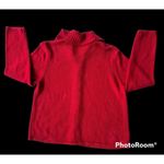 Tiara International Christmas Collection Reindeer Cardigan Sz L? Zippere… Photo 8