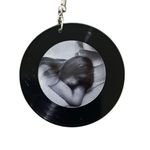 Taylor Swift Grey Black Record Fashion Earrings NEW Lightweight Resin Black Photo 1