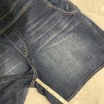 Paige denim short overalls.These overalls are dark wash. Photo 9