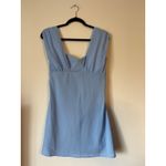 Princess Polly Mahalia Mini Blue Sweetheart Neckline Dress Photo 1