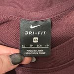 Nike  Women's Maroon Crew Neck Sweater Photo 3