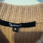 Quince Mongolian Cashmere Fisherman Crewneck Sweater | S Photo 2