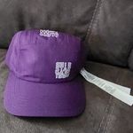 Star Wars NWT Disney  Purple Logo Allover Adjustable 5 Panel Hat Cap 58CM Adult Photo 1