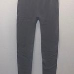 Woman’s One Size Grey Comfy Fleece Super Soft Stretchy Leggings Gray Photo 0