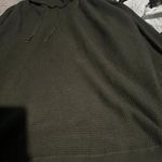 Cynthia Rowley  3x green turtleneck sweater Photo 6